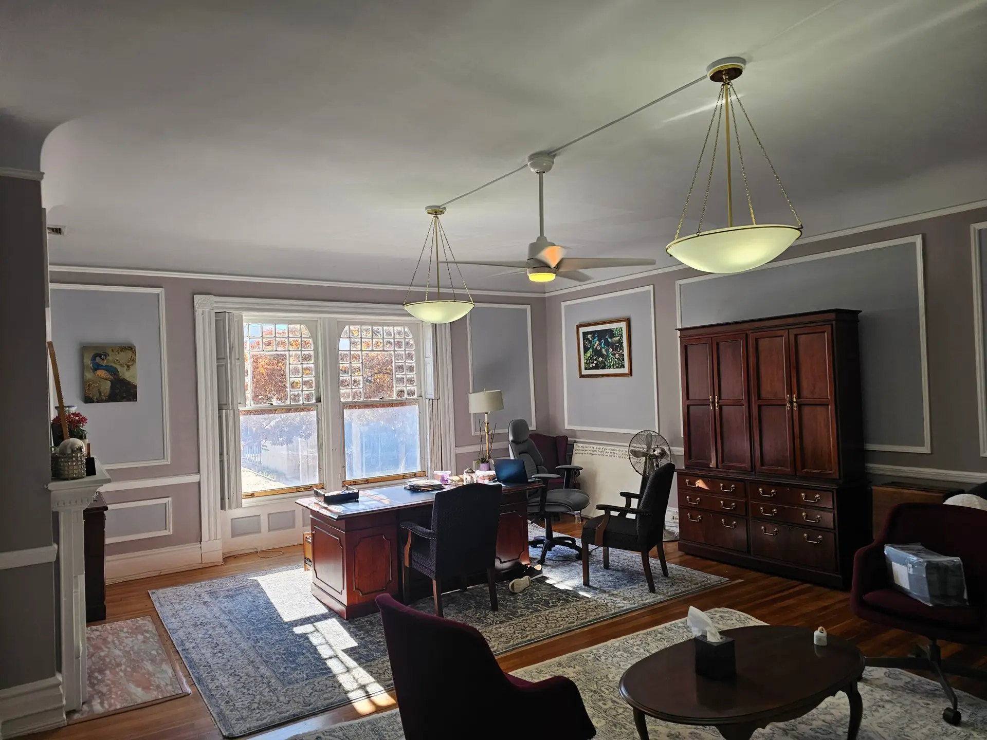 Inside the HHCF office